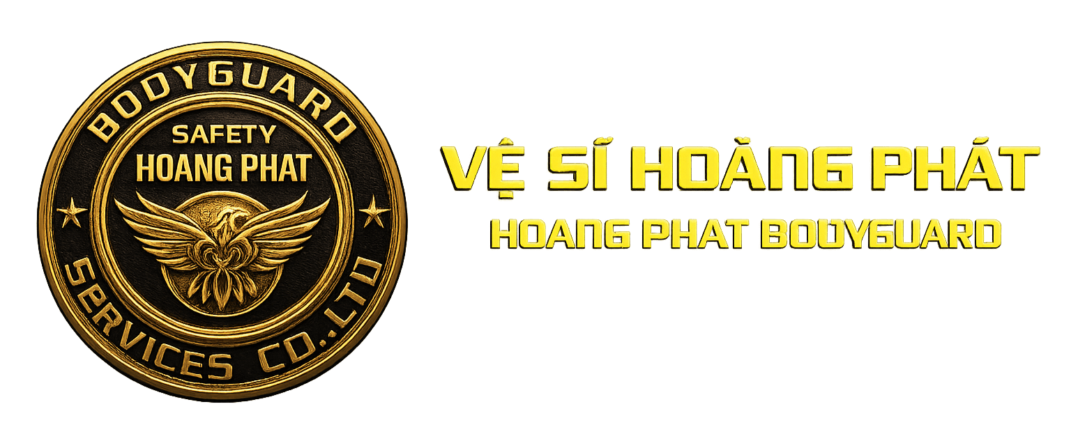 Logo vệ sĩ hoàng phát