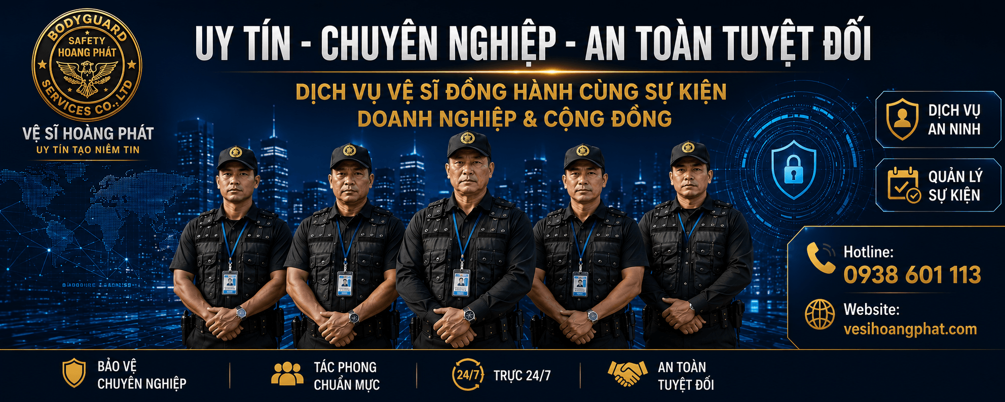 Ảnh Vệ sĩ hoàng phát slide