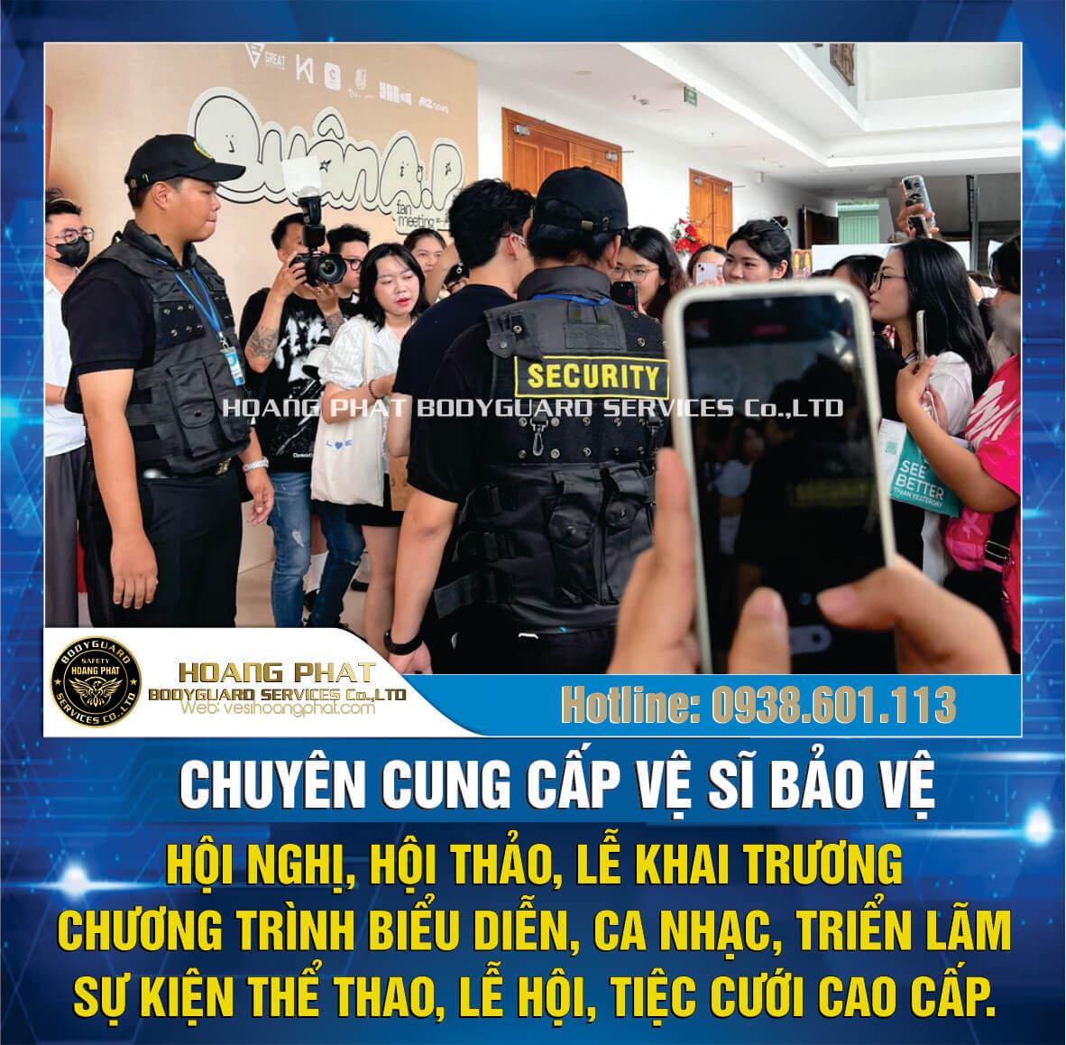 Chuyên cung cấp vệ sĩ
